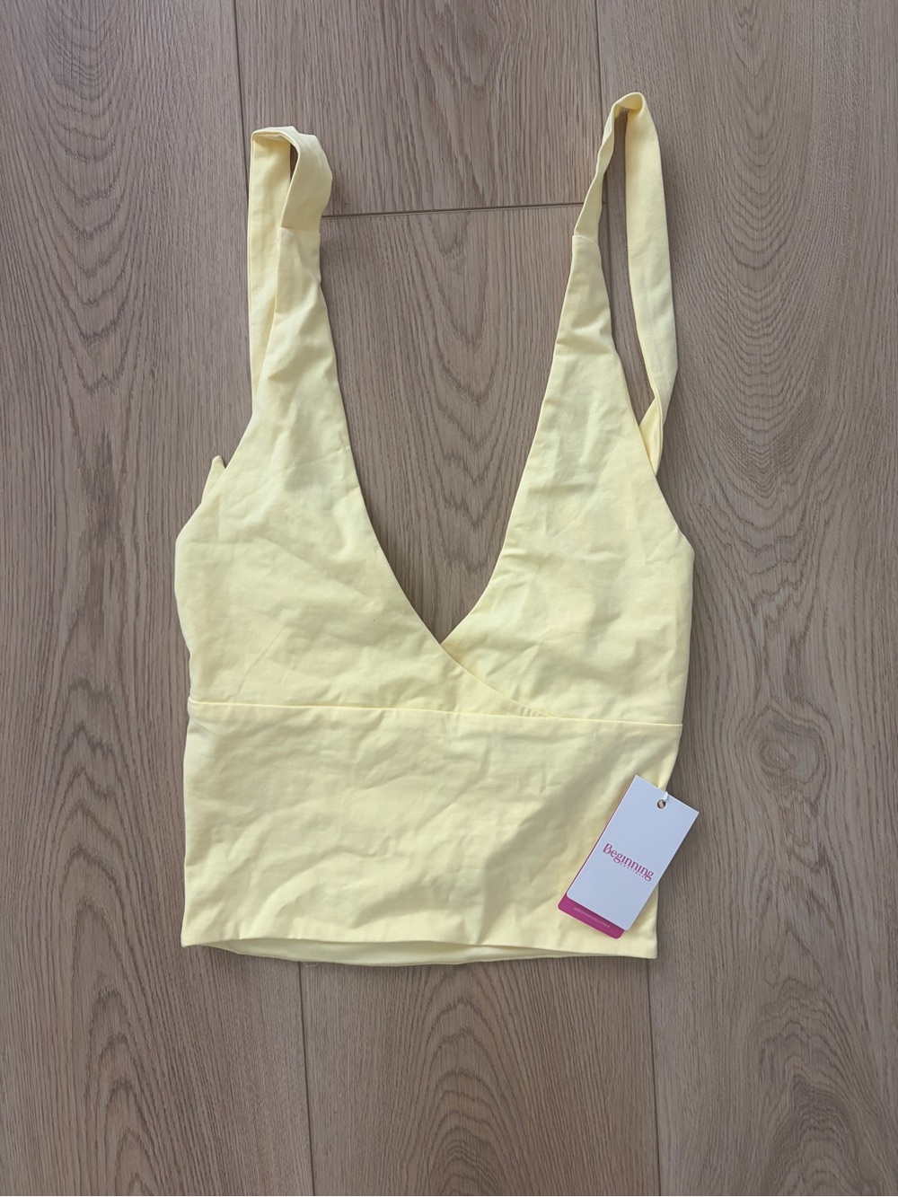 Beginning yellow top